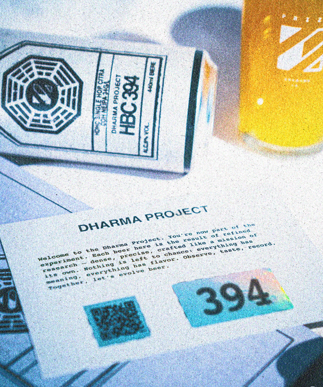 PACK DHARMA – HBC394 + IUPAC + Journal de bord - PRIZM BREWING CO
