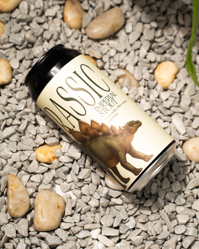 JURASSIC (STOUT 12%) Cocoa, vanilla, coffee, coconut, tonka beans - collab Moersleutel