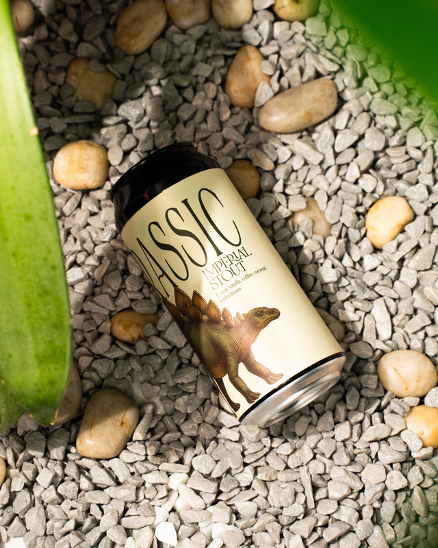 JURASSIC (STOUT 12%) Cocoa, vanilla, coffee, coconut, tonka beans - collab Moersleutel