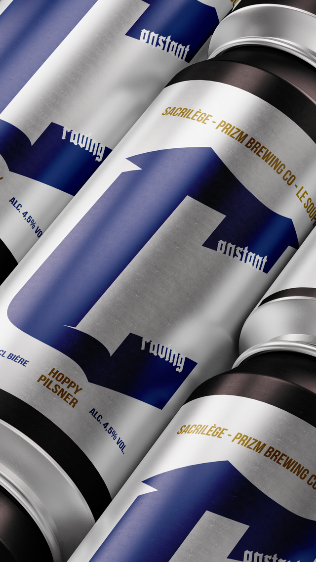 Constant Craving x Le Soupir x Sacrilège - Hoppy pilsner 4,5% - PRIZM BREWING CO