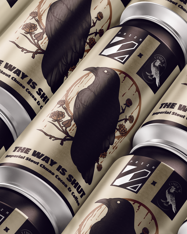 THE WAY IS SHUT (Imperial Stout) Cacao – 12%