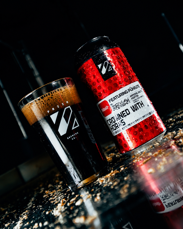 CROWNED WITH HORNS (IMPERIAL BALTIC PORTER - 12%) - PRIZM BREWING CO