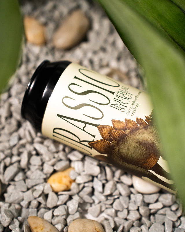 JURASSIC (STOUT 12%) Cocoa, vanilla, coffee, coconut, tonka beans - collab Moersleutel