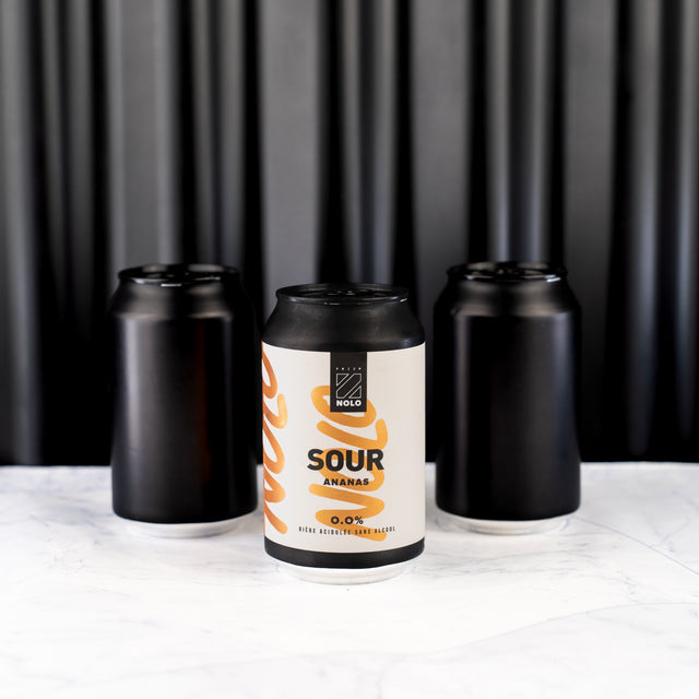 Bière sans alcool nolo à l'ananas 0,0% 