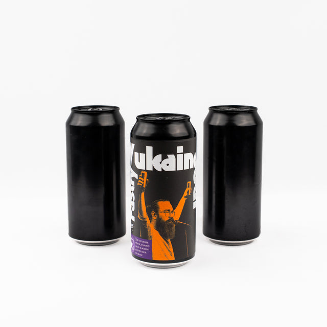 Bière Vulcain aux fruit (pêche, fruits de la passion, mangue) collaboration avec Fauve brewing