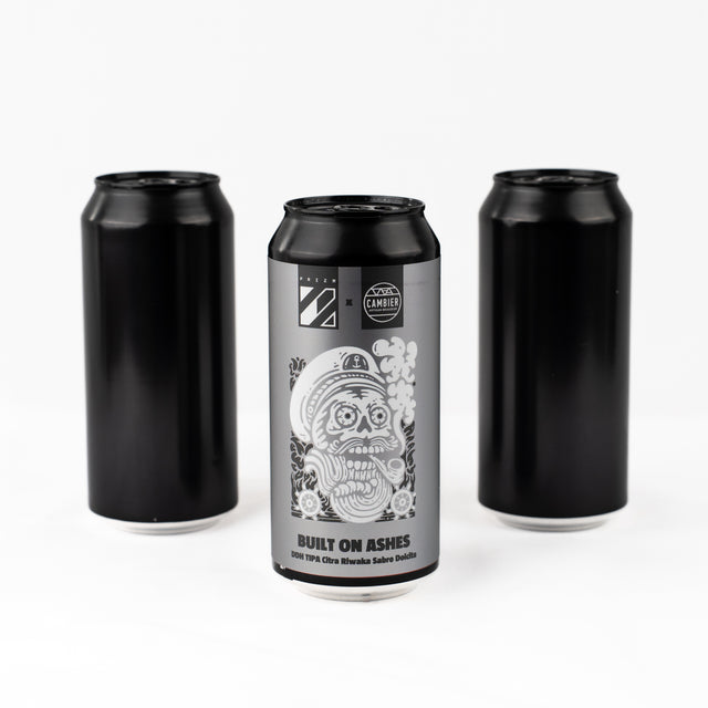 BUILT ON ASHES (DDH Triple NEIPA) – 9%